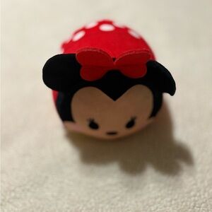 Disney Minnie Mouse Tsum Tsum Plush - Red and Black